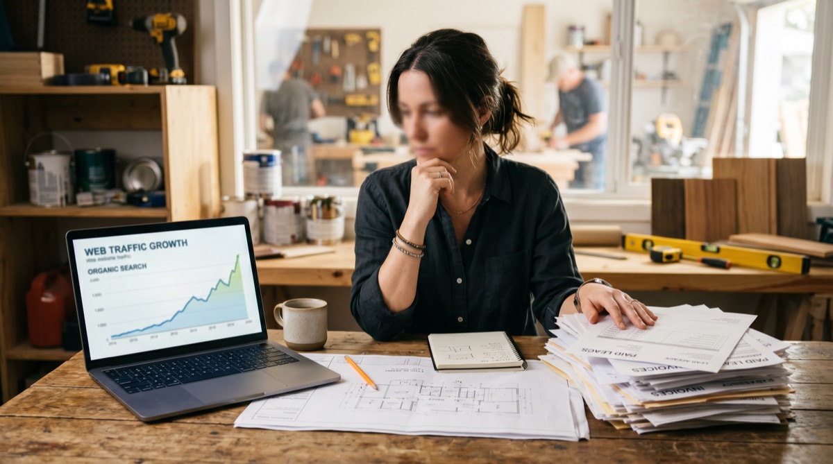 Angi vs SEO for Remodelers: Which Channel Actually Costs Less Per Job?