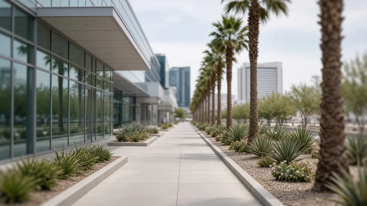 Official KBIS housing path near the Las Vegas Convention Center for February 2027 attendees